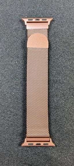 Lot of Three Assorted Men's Wristwatches And Apple Watch Mesh Band