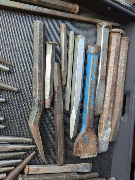 Punches, Chisels, and Hardware, Contents Of Drawer