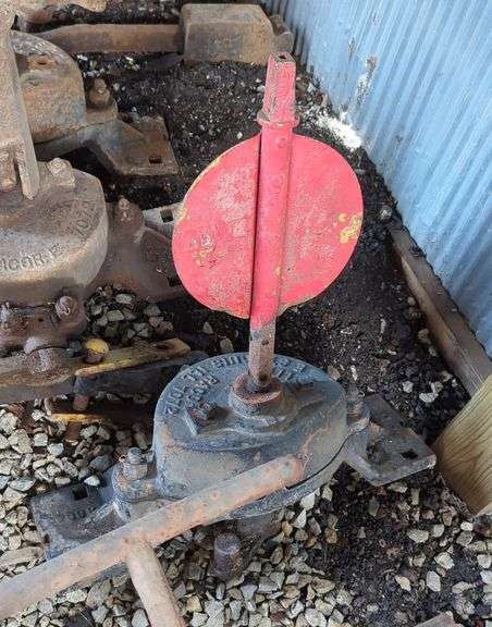 Railroad Target Switch Stand, Marked ELLIOT ST LOUIS ILL RACOR 7072