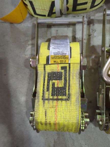 Heavy Duty Ratchet Straps - 6600 lb Working Load Limit