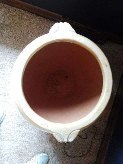 Glazed Ceramic Garden Pot