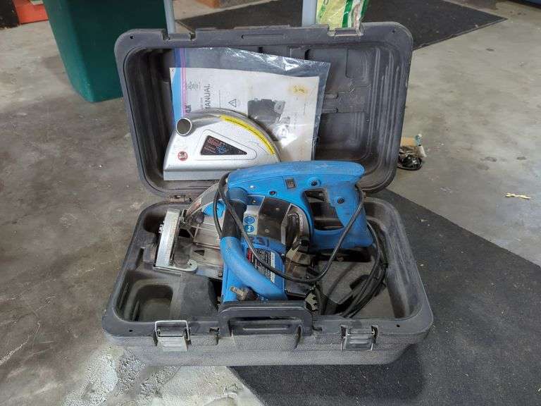 Steelmax S7 7.25" Portable Metal Cutter w/ Case and Accessories