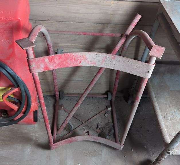 Metal Cart with Wheels