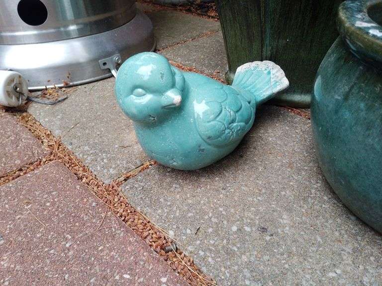 Glazed Ceramic Planters, Various Styles, Qty 4