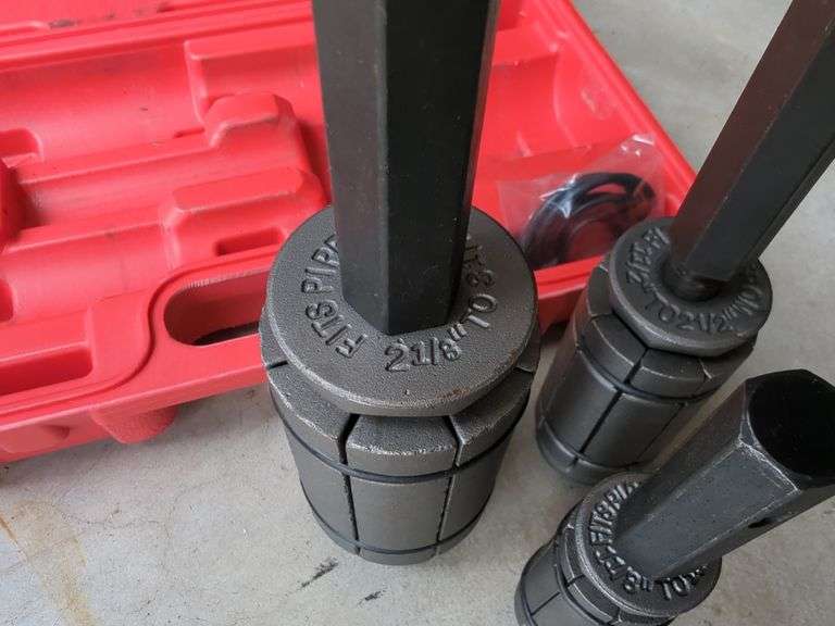 Pipe Expansion Tool Set in Carrying Case