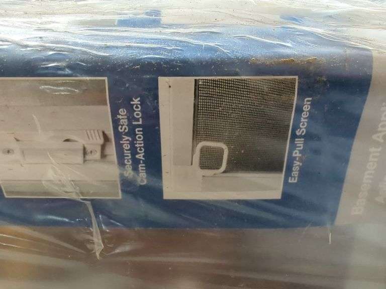 New Reliabilt 32x24 Vinyl Basement Slider Window
