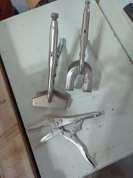 Pittsburgh Locking Pliers, Qty 3