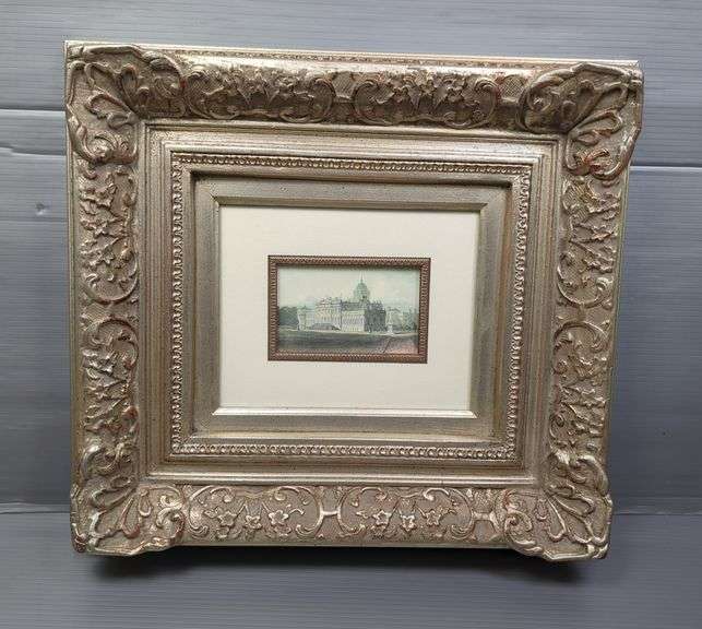 Howard Castle Print, Framed With Matte, 18" x 20"