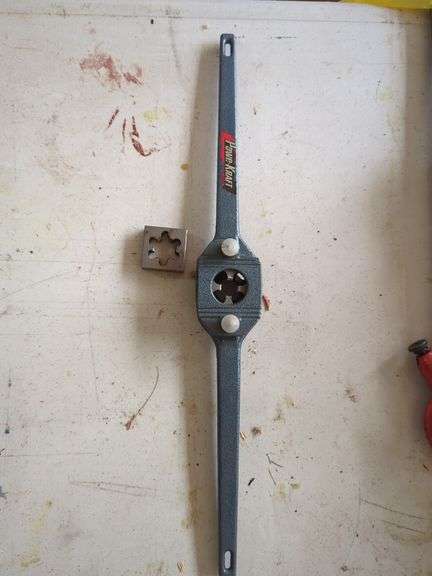 Ridgid Pipe Bender, Pipe Cutter, And Tap Wrench
