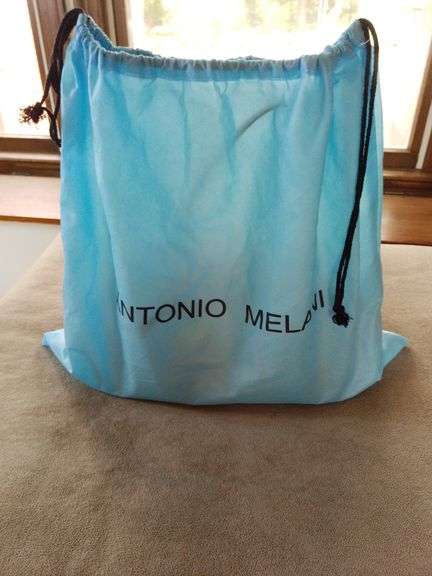 Antonio Melani Leather Tote Bag with Dust Bag
