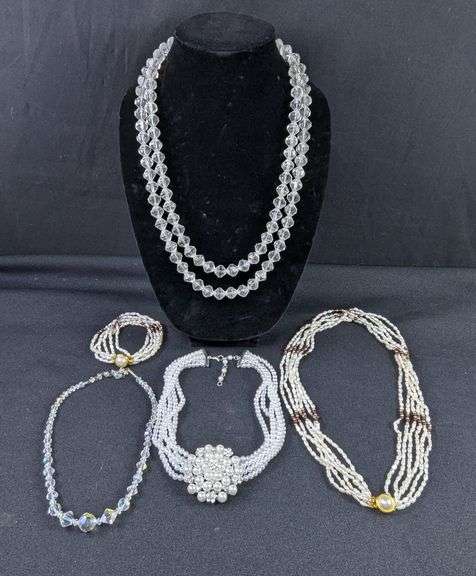 Assorted Costume Jewelry Necklaces and Bracelet