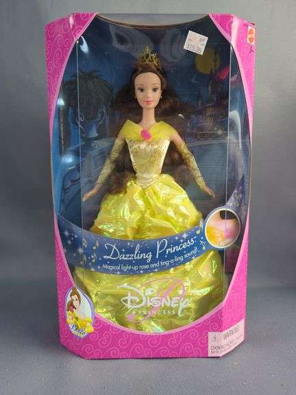 Mattel Fashion Dolls: Disney Princess Dazzling Belle & Very Velvet Barbie