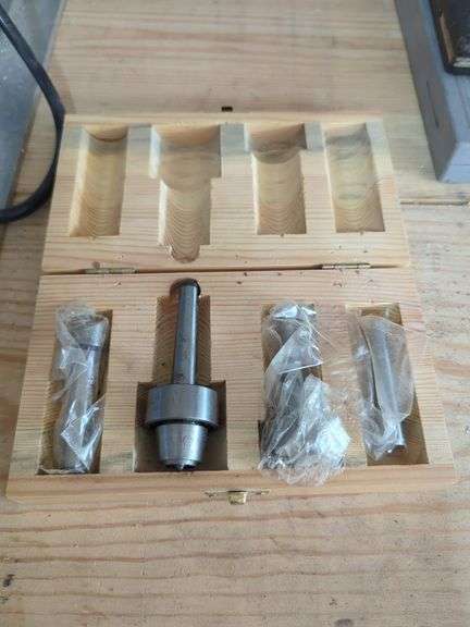 PSI Woodworking 4-Piece Drive Center Set for #1MT Lathes