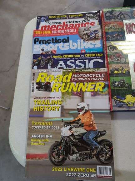 Motorcycle Books and Magazines