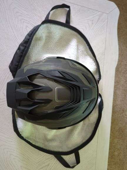 ICON Airflite Blockchain Motorcycle Helmet with Accessories