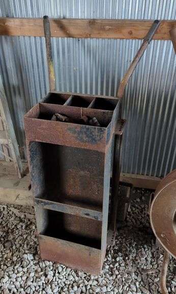 Metal Utility Cart, 46" Tall