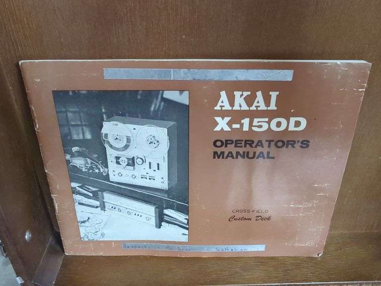 Akai X-150D Solid State Reel-to-Reel Tape Recorder