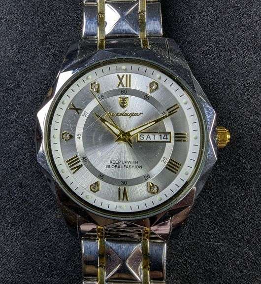 Four Assorted Wristwatches: Freedagar, Geneva, and Bulova With 10K Rolled Gold Plate