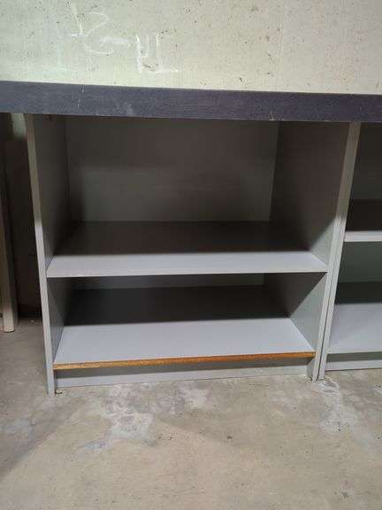 Open Shelf Workbench Table