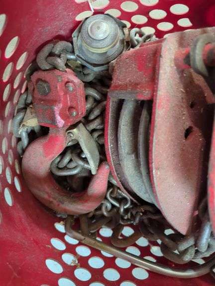 Coffing 2-Ton Chain Hoist with Basket