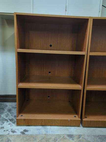 Pair of Storage Shelves, 49" x 30" x 19"