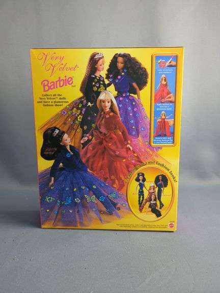 Mattel Fashion Dolls: Disney Princess Dazzling Belle & Very Velvet Barbie