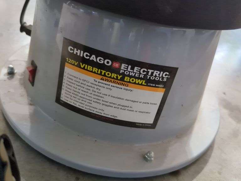 Chicago Electric Vibratory Bowl Rock Tumbler