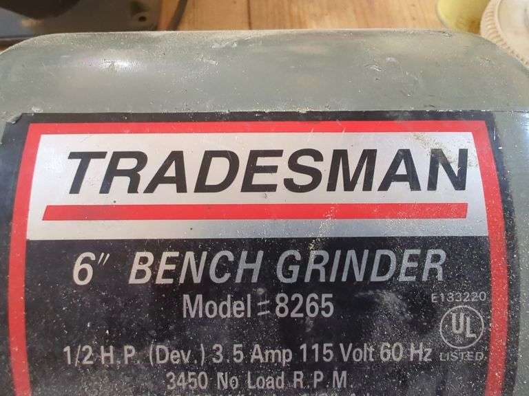 Tradesman 6" Bench Grinder - Model 8265
