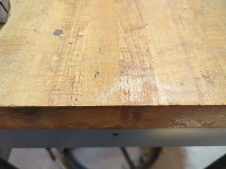 Heavy Duty Work Bench with Steel Frame