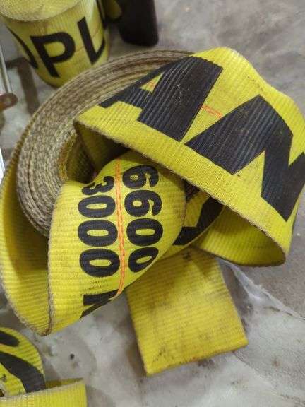 Heavy Duty Ratchet Straps - 6600 lb Working Load Limit