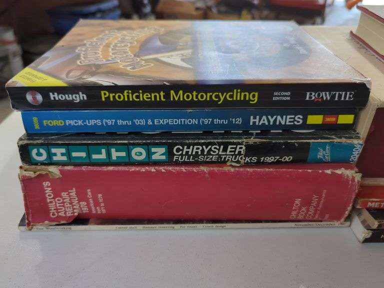 Automotive Manuals, Metalworking, Bible And More