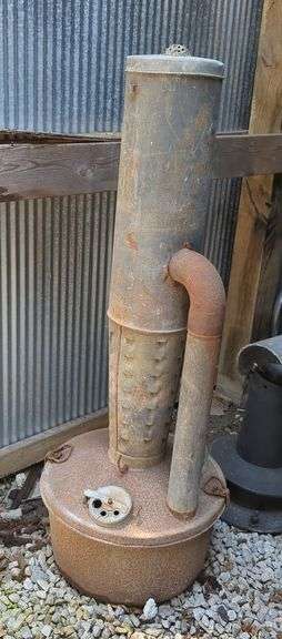 Vintage Industrial Space Heater, Patent #2284157 -