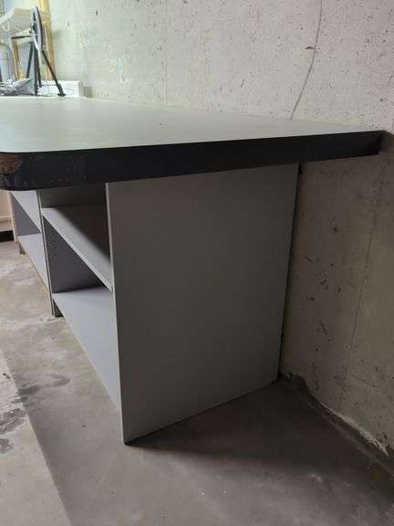 Open Shelf Workbench Table