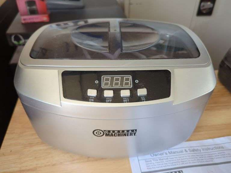 Central Machinery 2.5 Liter Ultrasonic Cleaner