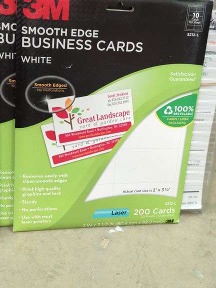 Labels, Cards & Photo Paper, Various Sizes And Styles
