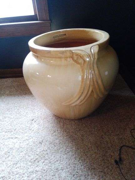 Glazed Ceramic Garden Pot