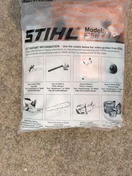 Stihl HTA 85 Pole Saw with Trimmer Head Attachment, Battery Not Included