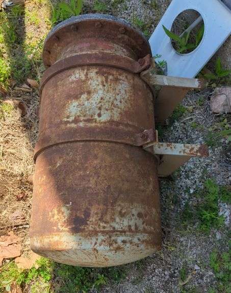 Large Industrial Metal Tank