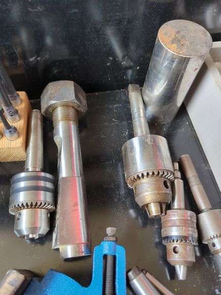 TAQ Variable Speed Mini Lathe Including Attachments