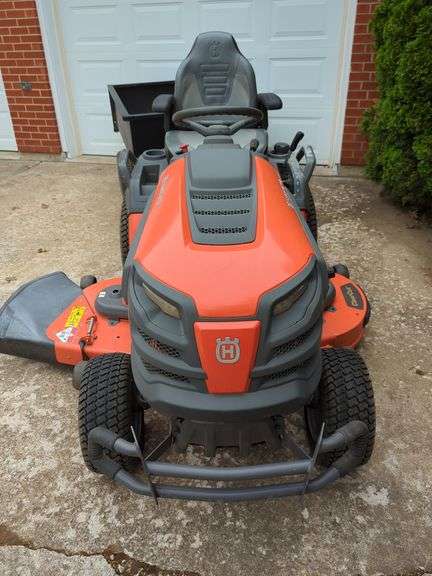 Husqvarna TS 354XD Riding Lawn Mower With 54" Deck, Hours Showing On Gauge 66