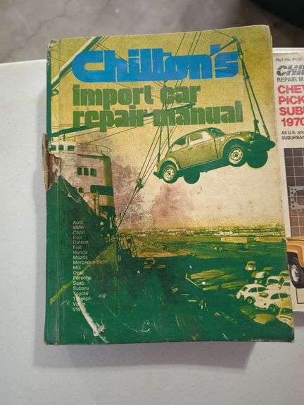 Chilton's Repair Manuals and Service Guides