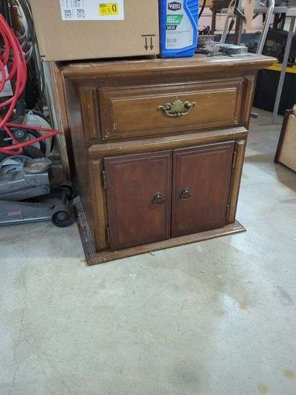 Side Table with Storage