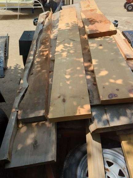 Lumber Assortment, Contents Of Trailer
