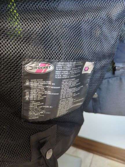 Joe Rocket Motorcycle Riding Jacket, Size 3XL