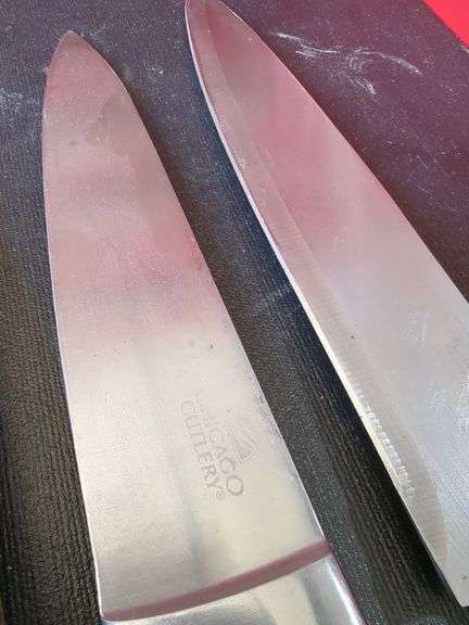 Filet And Kitchen Knives, Qty 5