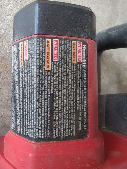 Homelite Electric 16" Chainsaw