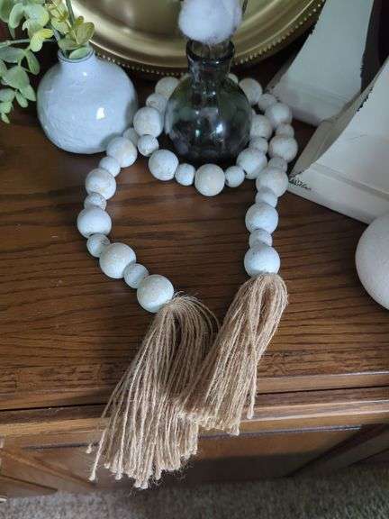 Beaded Tassel, Miniature Vases, Serving Tray And More Decorative Home Accents