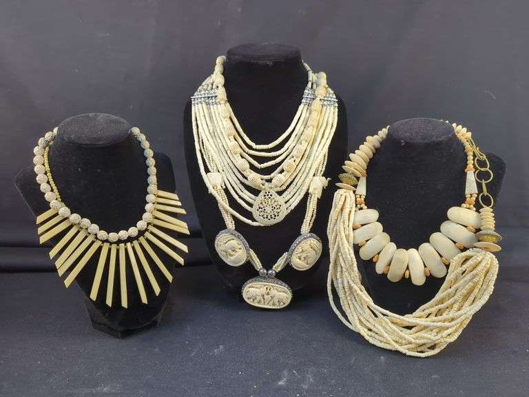 Collection of Seven Decorative Necklaces