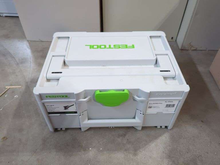 Festool Orbital Sander, Model RTS 400, with Systainer and Accessories