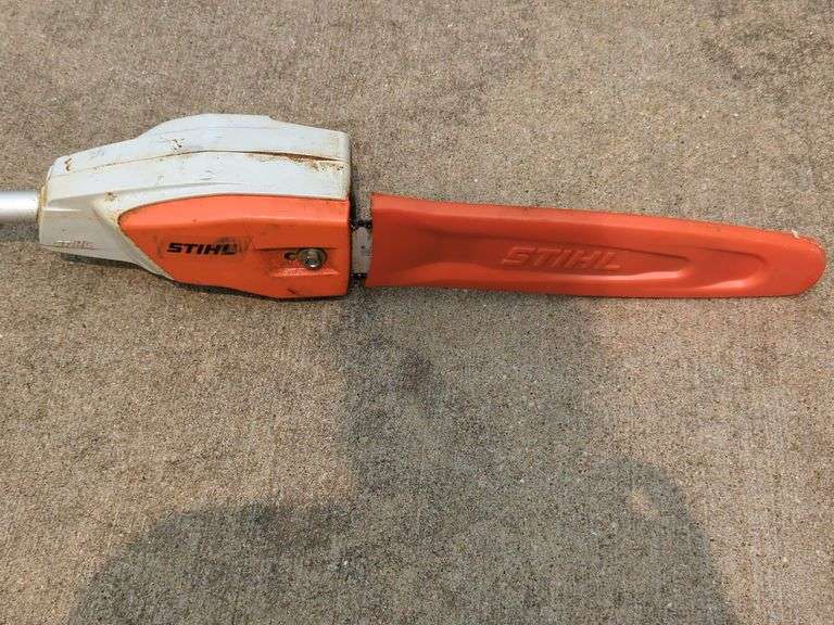 Stihl HTA 85 Pole Saw with Trimmer Head Attachment, Battery Not Included